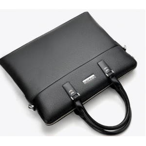 Men's handbag, laptop bag, business and casual messenger bag, men's leather bag, file bag